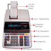 EL2630PIII Two-Color Printing Calculator, Black/Red Print, 4.8 Lines/Sec
