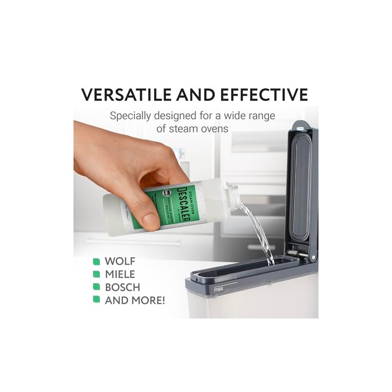 IMPRESA Steam Oven Descaling Solution - Keep Your Oven Efficient