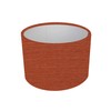 kushade 8" (20cm) Fine Chenille Rust/Burnt Orange Lampshade/Table Lamp/Ceiling Light