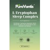 L-Tryptophan Sleep Complex Supplement – 90 Capsules | with Botanicals