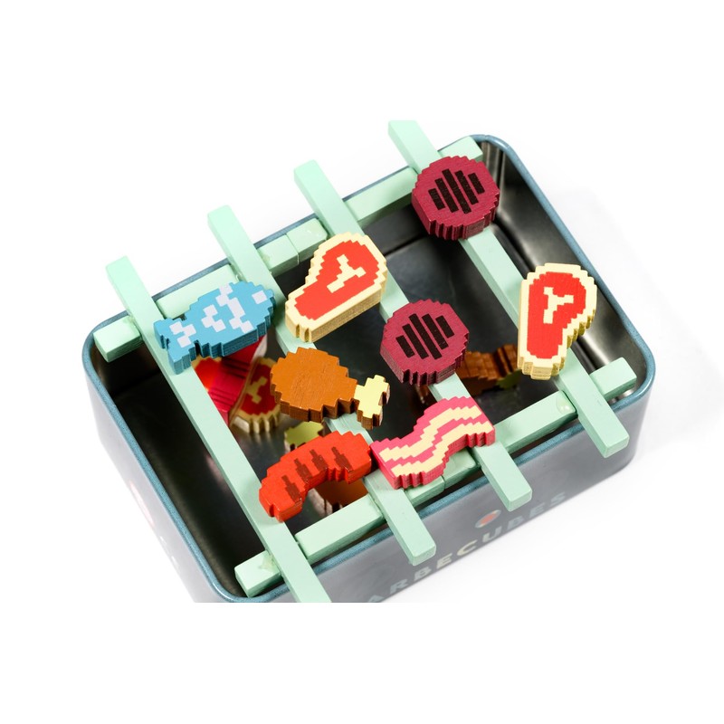 Alley Cat Games Barbecubes - Meat Edition - A Tinderblox