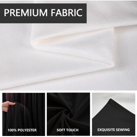 AAtter Black and Grey Window Curtains for Kitchen White Ombre Mens Modern Trendy Abstract Small Short Home Living Room Bedroom Bathroom Drapes Treatment Tiers Fabric 1 Pair, 27.5" W x 39" L, Cool