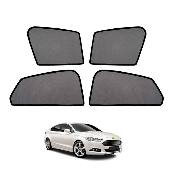 Cartist Custom Fit for Car Side Windows Sunshades Ford Fusion 2013 2014 2015 2016 2017 2018 2019 2020 2021 Sun Glare and UV Rays Protection Car Sun Shade Protector Keeps Your Vehicle Cool 4Pcs