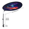 Office Cubicle and Desk Shade - Foldable 36" Circular Shading,