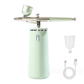 Facial Oxygen Spray Machine - High Pressure Nano Facial Steamer with 0.3mm Nozzle - Rechargeable Portable Nano Mist Injector Sprayer for Deep Moisturizing Face Skincare