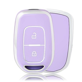 OFFCURVE Key Cover Car Key Case Protective Cover for Renault Dacia Logan Duster Dokker Sandero Stepway Spring Twingo Clio Scenic Master Laguna Symbol Megane