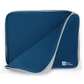 DURAGADGET Blue Travel Lightweight & Shock Absorbent Neoprene Carry Case With Dual Zips - Compatible with the Wacom Cintiq 13HD Graphics Tablet