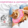 WONONE Cat Cone Collar Soft, Cute Cat Donut Collar After