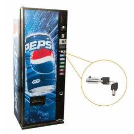 M LOCK Lot of 2 Vending Plug Lock Universal Replacement Snack Soda Machine Keyed Alike