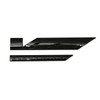 V-Blackwing Emblem V-Series Black Out Blackwing Badge V Logo Compatible