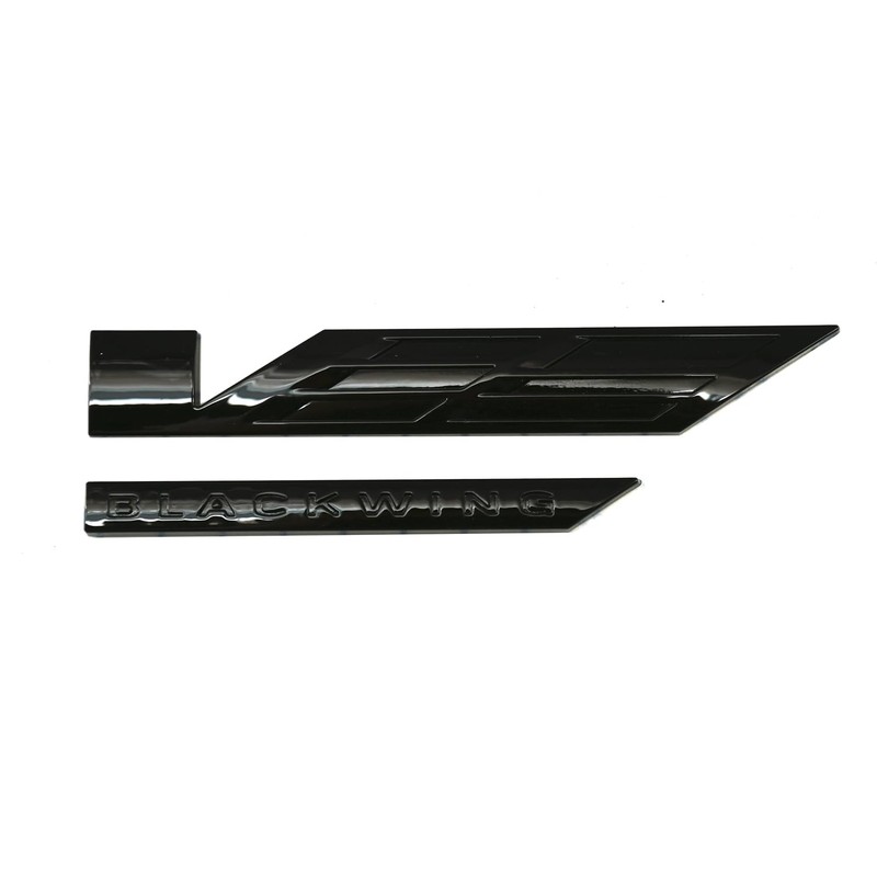 V-Blackwing Emblem V-Series Black Out Blackwing Badge V Logo Compatible