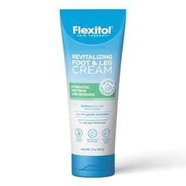Flexitol Crema revitalizante para pies y piernas, hidratación intensiva para pies y piernas secos y ásperos, cuidado de la humedad de absorción rápida