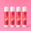 Mentholatum Lip Ice Lip Balm Strawberry 3.5g, 4 pieces /