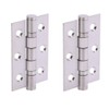 HANDLEZONE® Door Hinges 1 Pair 76mm / 3 inch Ball