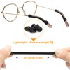 SMARTTOP Soft Silicone Eyeglasses Temple Tips Sleeve Retainer,Anti-Slip Elastic Comfort