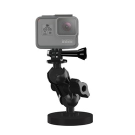 Magnetic Mount Magnet for Camera with B Size Ball Head Adjustment, Compatible with GoPro Hero 13 12 11 10 9 8 7 6 5, DJI Osmo Action 5 Pro/4/3