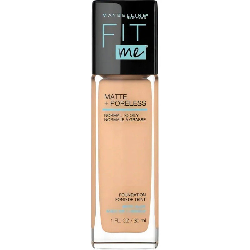 MAYBELLINE Base Maquillaje Fit Me Matte + Poreless 30ml, matifica