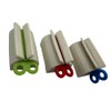 Aretro Toothpaste Squeezer, Set of 3, Rotating Handle, Blue, Green,