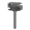 XCAN CNC Spoilboard Surfacing Router Bit 1/4 Shank 1-1/2'' Insert