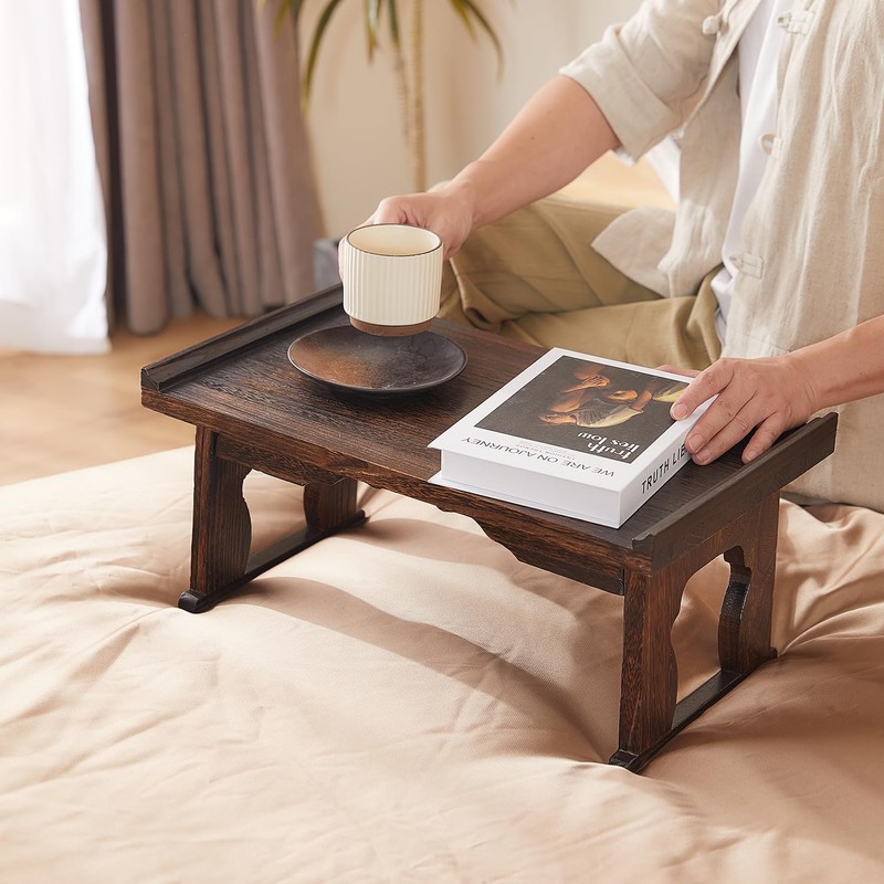 GZQWDC Japanese Floor Table, Small Coffee & Tea Table, Altar