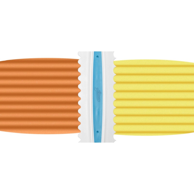 Ateco 3 pc / 6 Design Set Icing Comb, 9"