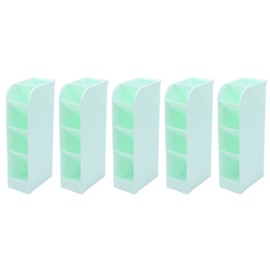 5Pcs Pens Storage Box Oblique Plane Stationery Organizer Pencil Cup for Study Kitchen Living Room