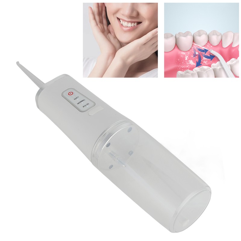 Portable Electric Dental Oral Irrigator Food Residues Removal White Teeth