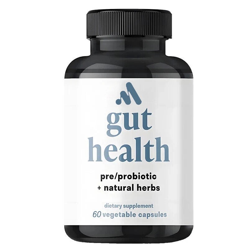 Vegetarian capsules containing probiotics and prebiotics-60 capsules