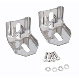 Blue Oval Industries 1983-1993 Mustang Header Panel Support Brackets - Pair