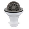 Karran QBSCN 3-1/2 in. Kitchen Sink Basket Strainer in Concrete
