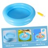 YARNOW 2 Sets Inflatable Baby Pool Small Round Boys and