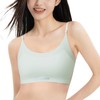veimia Kimono Bra, Peppermint Candy Pane Shirt, Bra with Small