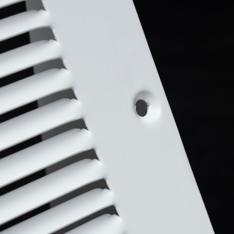 Fits 14x6 Duct Opening | Steel Triangular Baseboard Air Supply
