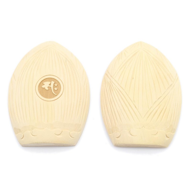 木彫 of Buddhist Buddha/Buddha 香合 勢至菩薩 Tsuge