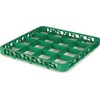 Carlisle RE16C09 OptiClean 16 Compartment Divided Glass Rack Extender, 4.45"