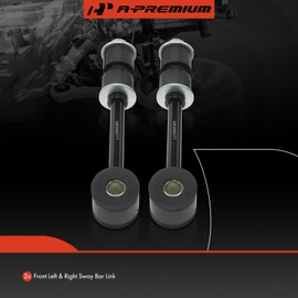 A-Premium 2 x Front Sway Bar Links Stabilizer Bar Links, Compatible with Ford F-150 1993-1995, F-250 1980-1996, F-350 1980-1997