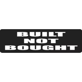 USA Biker Goods Built Not Bought Motorcycle Helmet Stickers