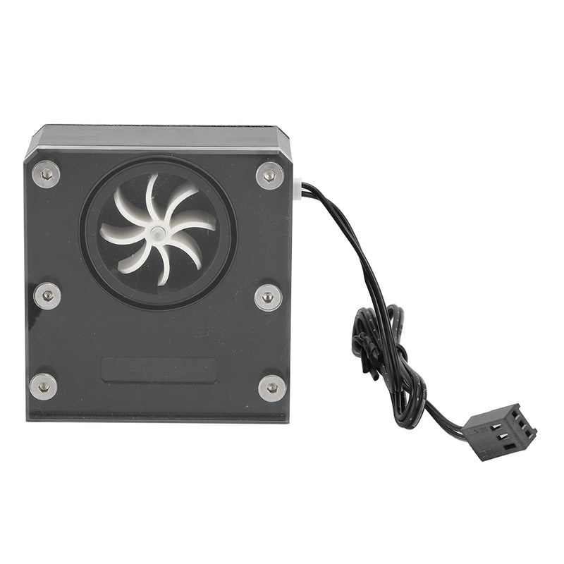 WDXS T4 Computer PC Water Cooler Dual Temperature Monitoring LCD