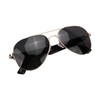 Bluetooth Sunglasses Gold Frame Smart Audio Glasses Stereo Speakers Music