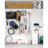 INCLY 24 Pack Heavy Duty Pegboard Hooks, 1/4" Pegboard Drill