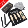 HUTSULS Wood Carving Knives Set Tools Spoon Kit Whittling Carpenter