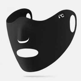 Sports Cool Sun Mask UV Protection Golf Mask M12790 Black 5ea