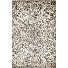 Unique Loom Sofia Collection Traditional Vintage Brown Area Rug (5' x 8')