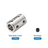 Rebower Rigid Coupling Stainless Steel Shaft Coupler Connector Motor Accessories