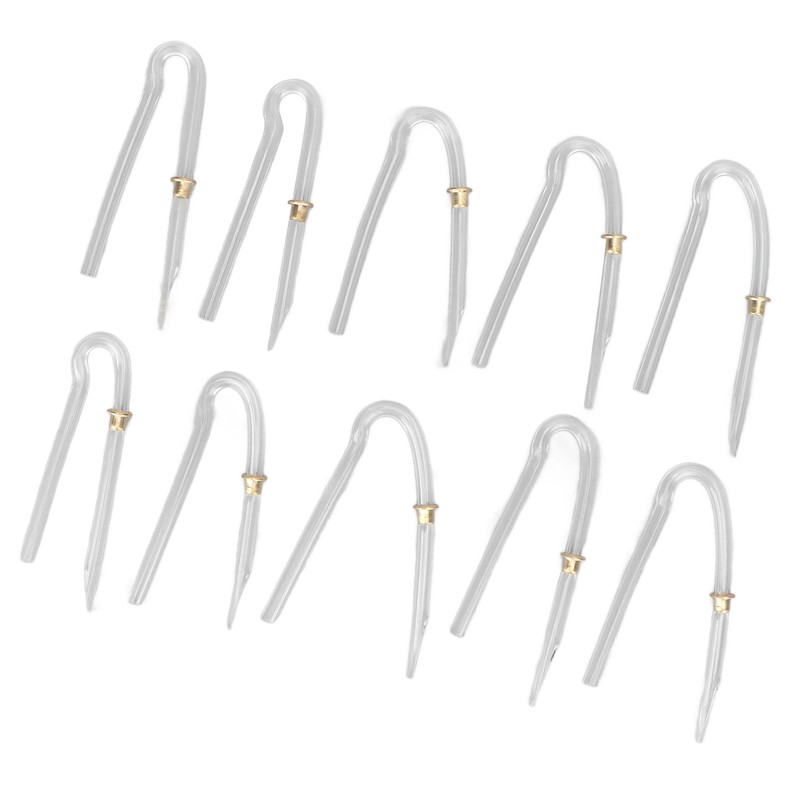 10pcs Preformed Earmold Hearing Aid Tubes Professional BTE Hearing Aid