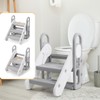 GAOMON Foldable Step Stool for Kids, Toddler Adjustable 3 Step