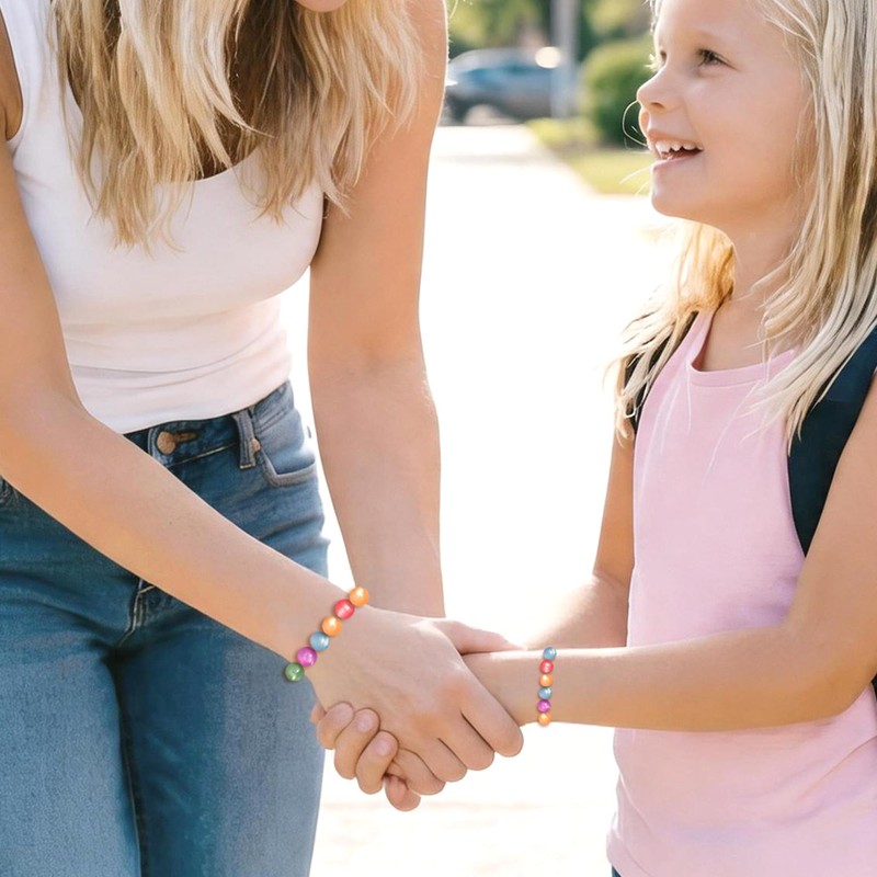 Gloraine First Day of Kindergarten Mommy & Me UV Beaded