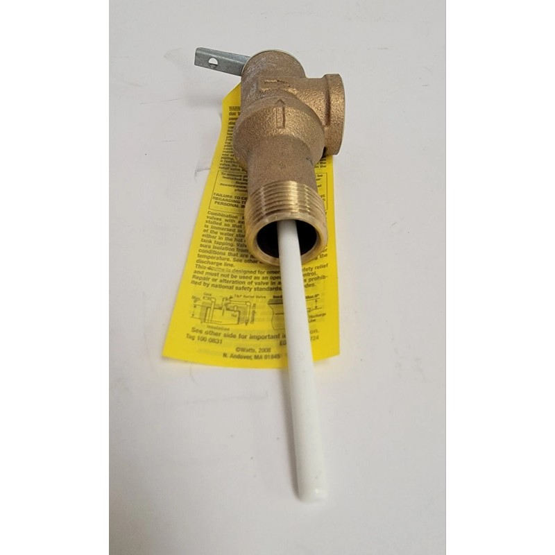 WATTS SELF-CLOSING T&P SAFETY RELIEF VALVE 3/4" L100XL.