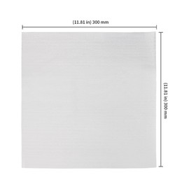 KEILEOHO 180PCS 30x30cm Foam Wrap Pouches, 12 x 12 Inch Foam Packing Sheets, Cushion Wrap Pouches for Packing Shipping, Storage, Moving, White