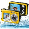 Full HD 2.7K 48MP 10ft Waterproof Underwater Digital Camera 16X